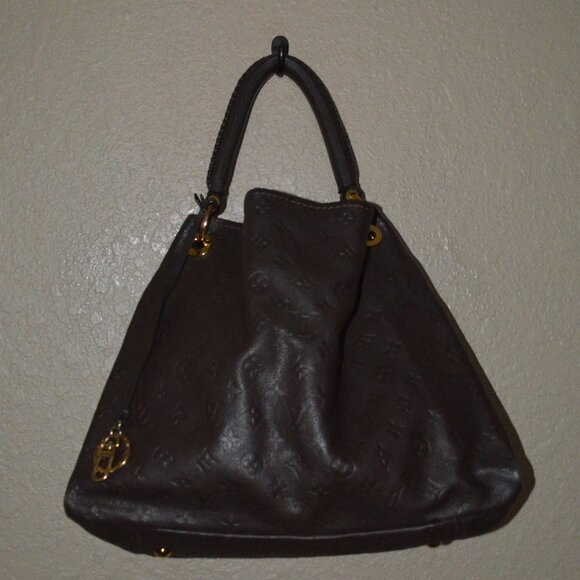 Louis Vuitton Brown Ombre Monogram Empreinte Artsy MM Shoulder Bag - Picture 1 of 13